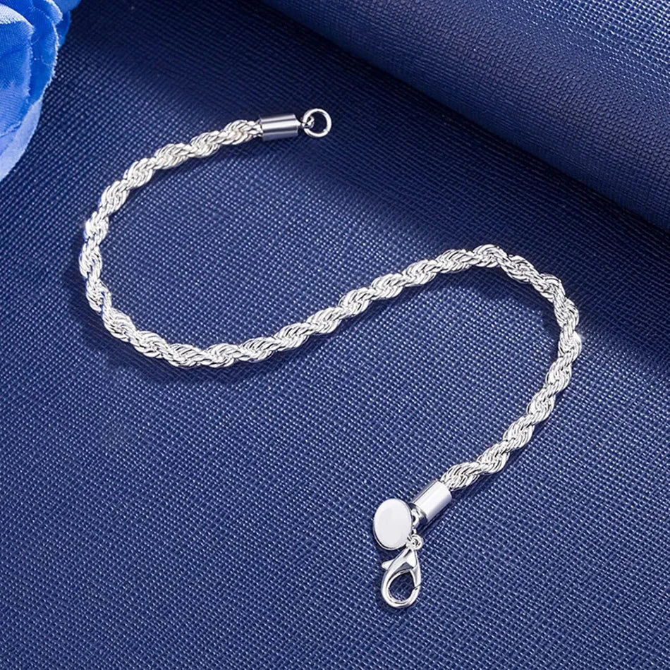 Pulseira (4mm) Prata