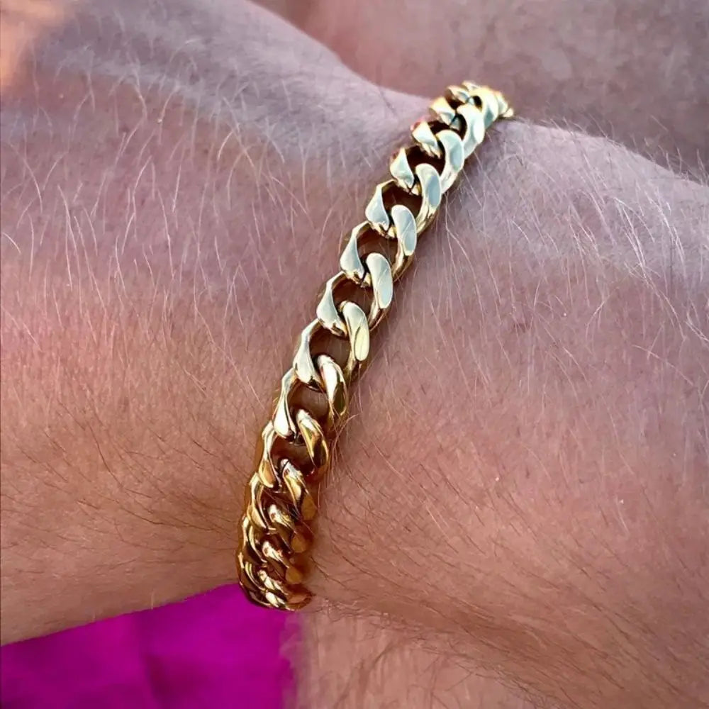 Pulseira Corrente Aço inoxidável