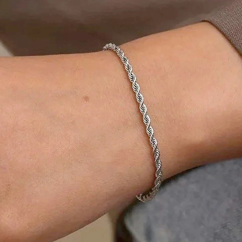 Pulseira (4mm) Prata