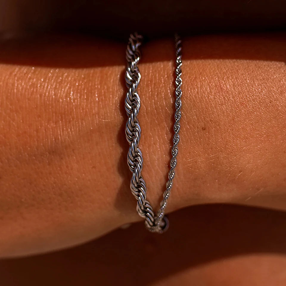 Pulseira (Fina) Aço inoxidável