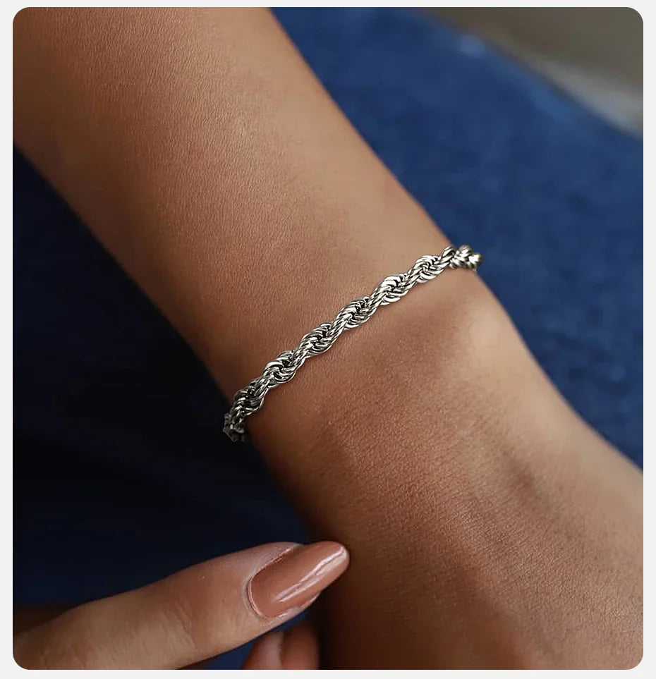Pulseira (4mm) Prata