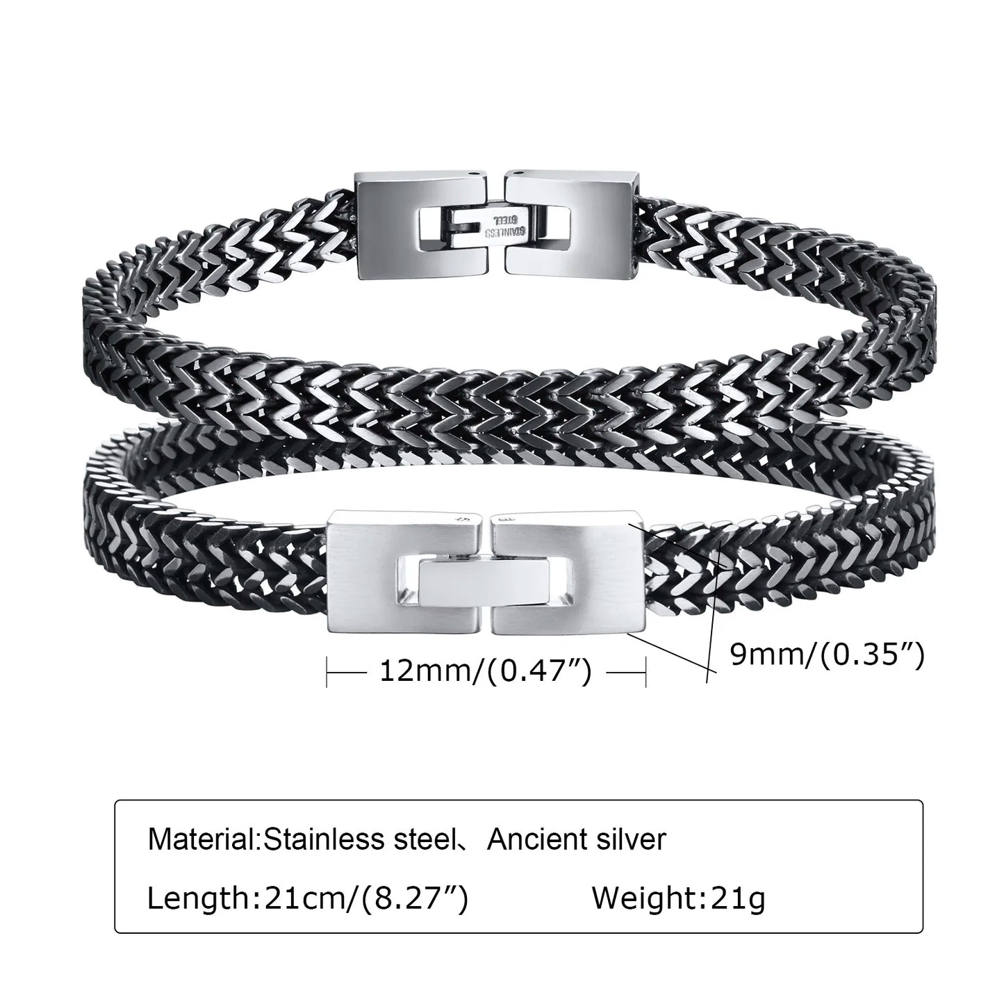 Pulseira Aço inoxidável