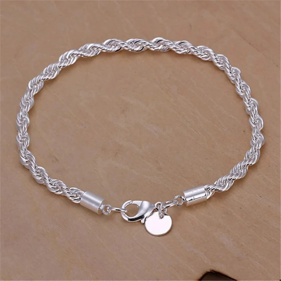 Pulseira (4mm) Prata
