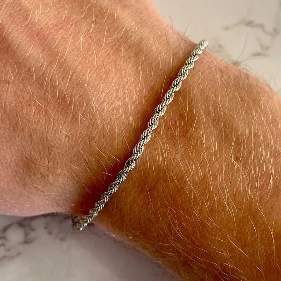 Pulseira (Fina) Aço inoxidável