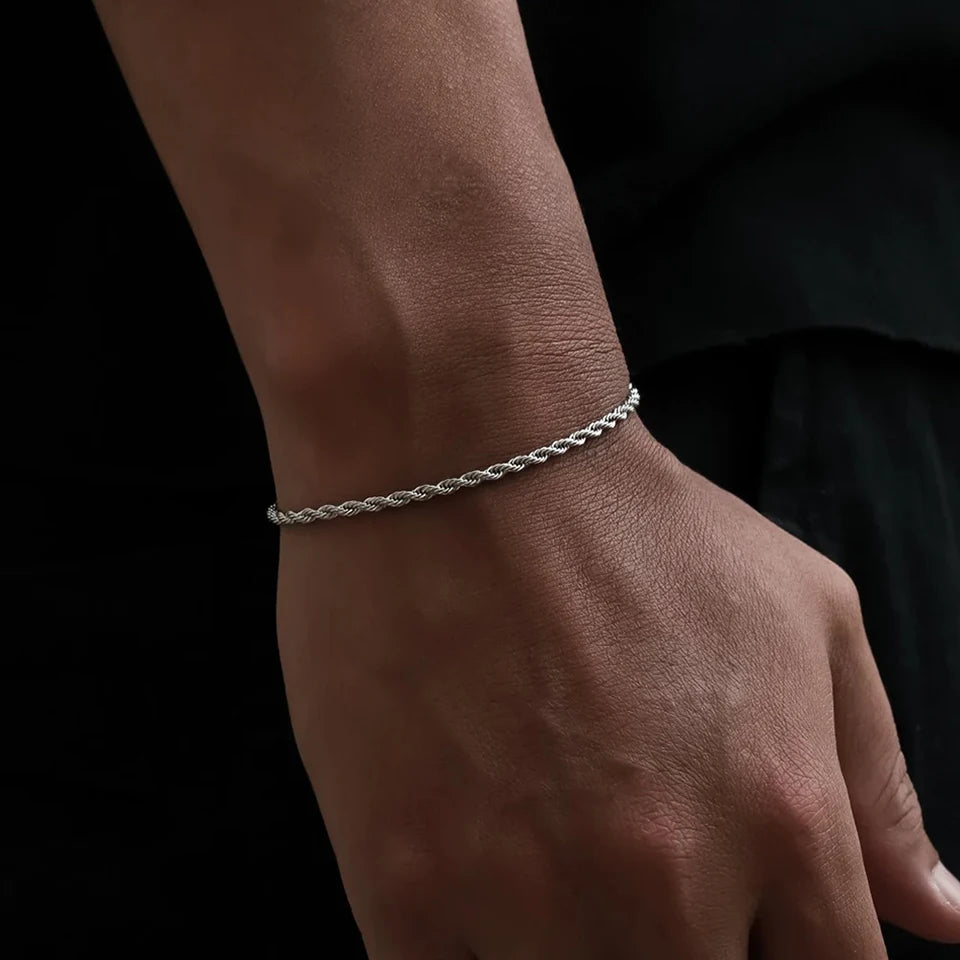 Pulseira (Fina) Aço inoxidável