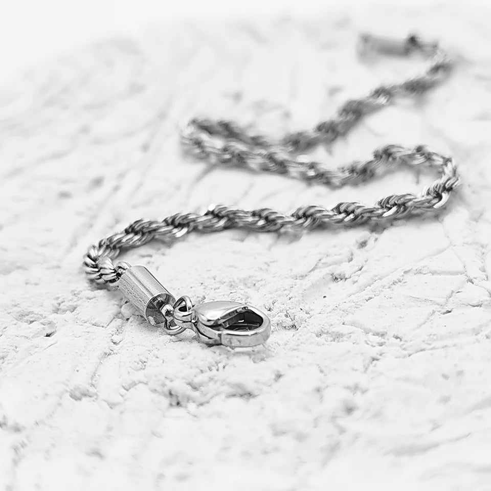 Pulseira (Fina) Aço inoxidável