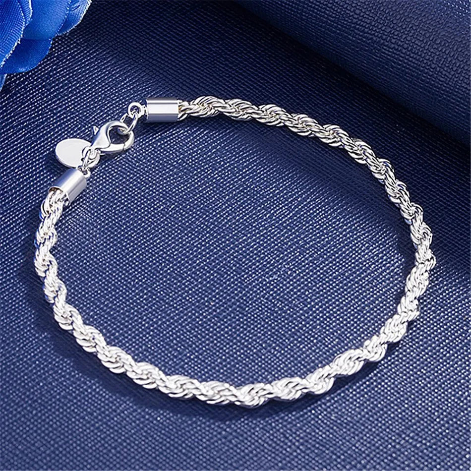 Pulseira (4mm) Prata