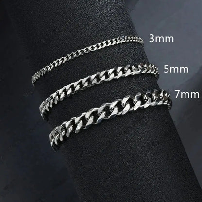 Pulseira Corrente Aço inoxidável
