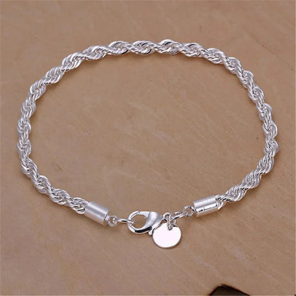 Pulseira (4mm) Prata